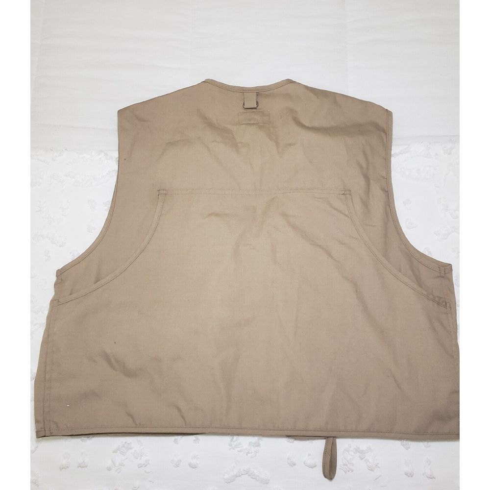 Vintage Orvis Vest Fly Fishing Tackle Bird Hunting Mens Med Game Rear Pouch - Picture 4 of 6